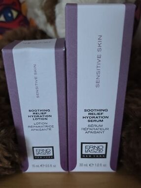 Set Of Erno Laszlo  Soothing Relief Hydration Serum & Lotion